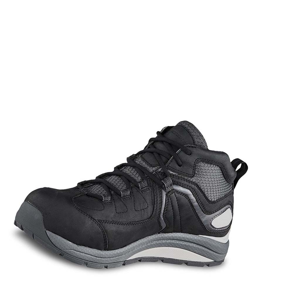 Black Men's Red Wing CoolTech™ Athletics Waterproof, Safety Toe Work Shoes | AU178JPQ