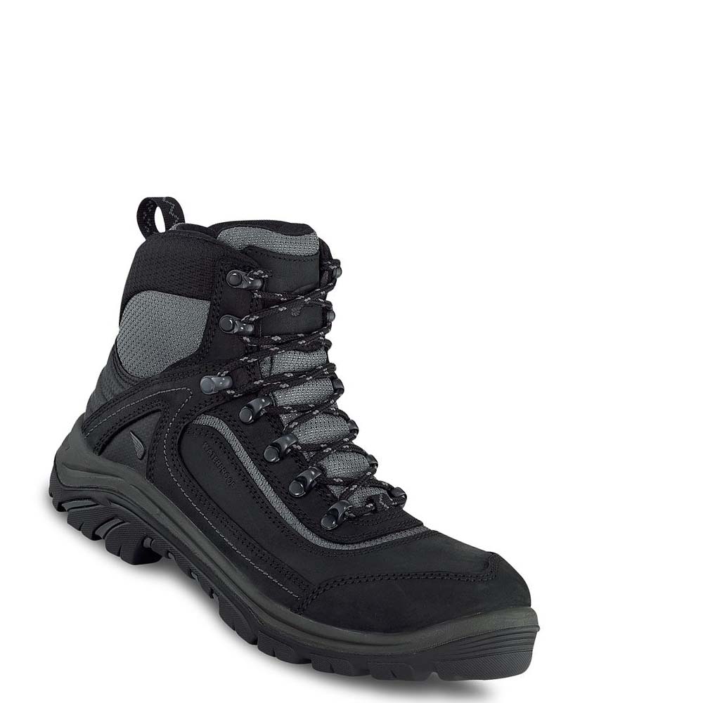 Black Women\'s Red Wing Tradeswoman 6-inch Waterproof Safety Boots | AU146VRW