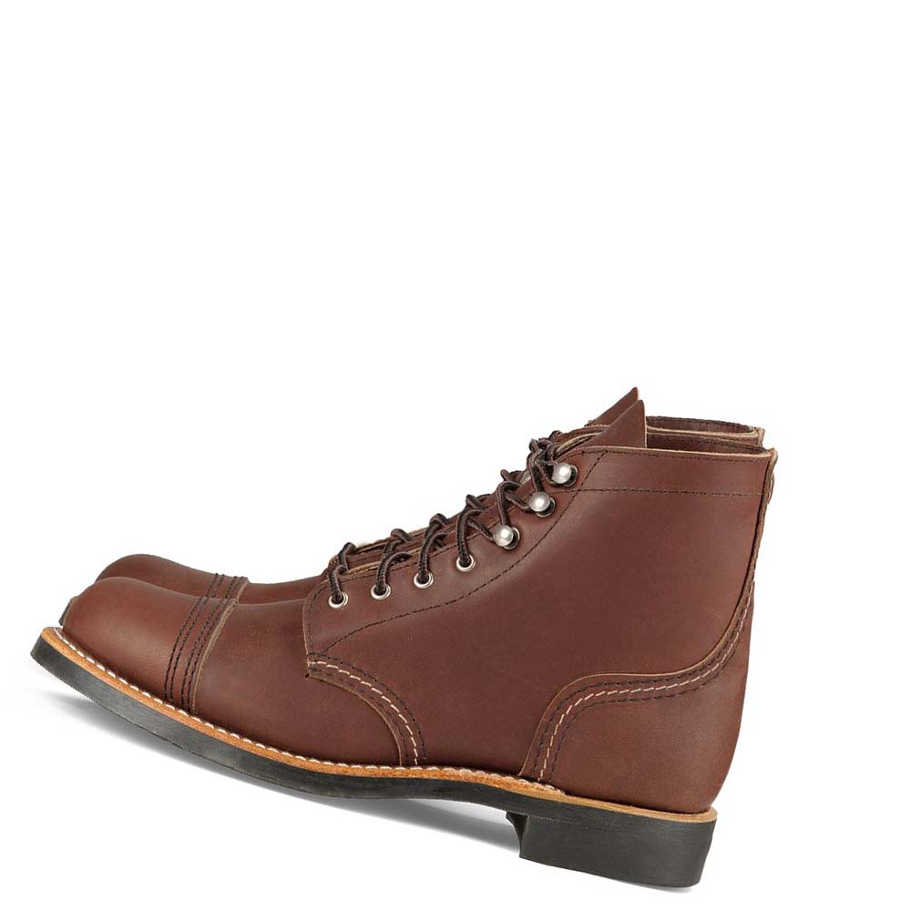 Brown Women's Red Wing IRON RANGER Heritage Short in Harness Leather Boots | AU137YXF