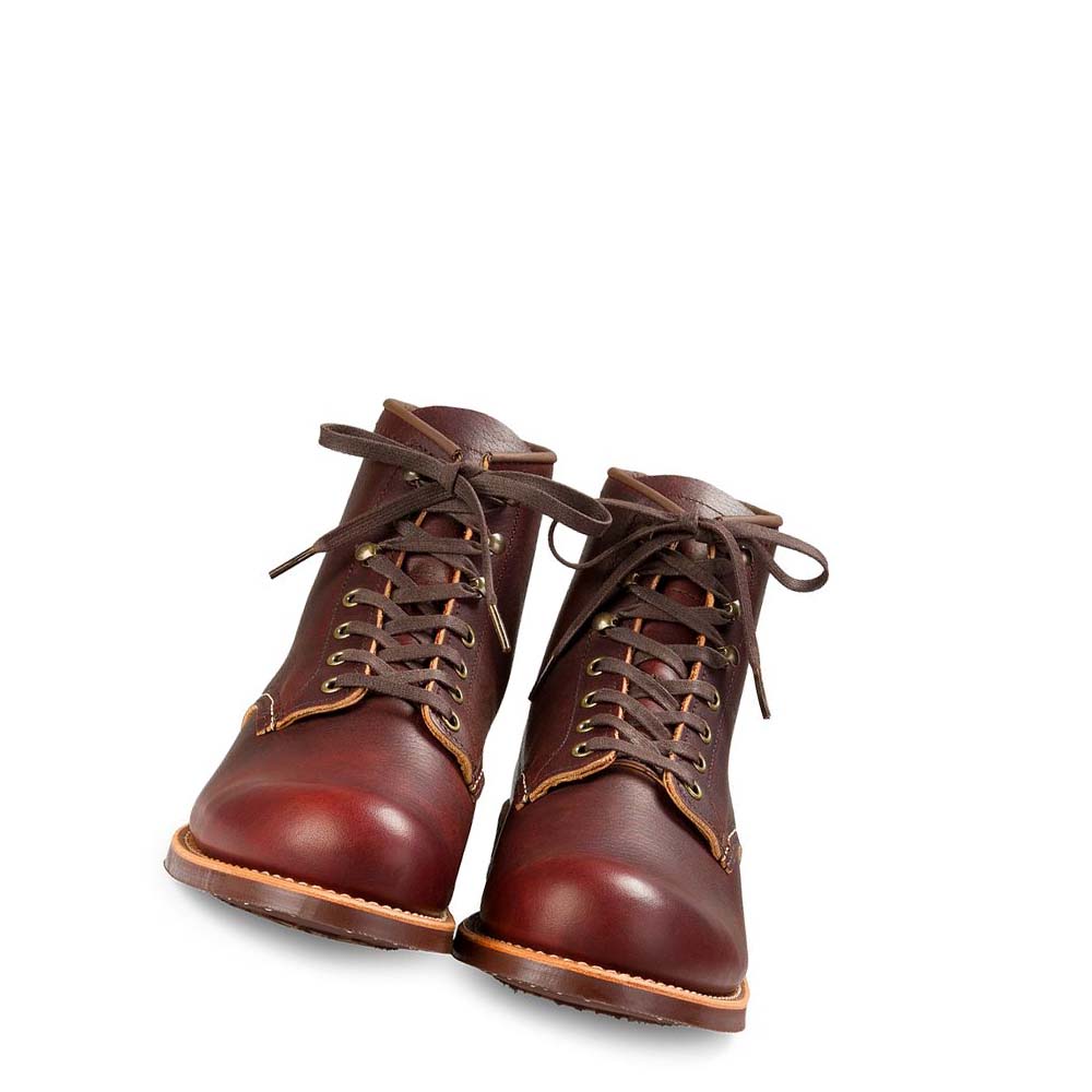 Burgundy Men's Red Wing Blacksmith Heritage 6-Inch in Oil-Slick Leather Boots | AU210AHK