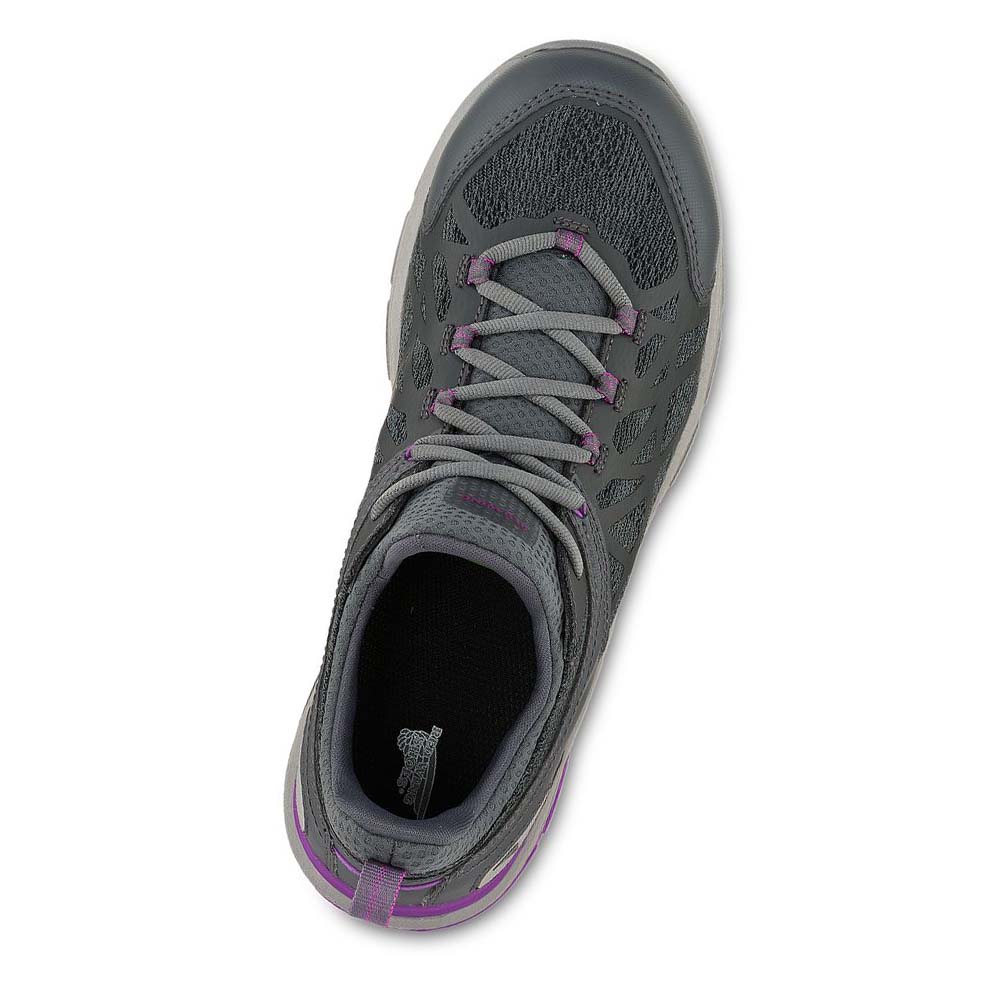 Grey / Purple Women's Red Wing CoolTech™ Safety Toe Athletic Work Shoes | AU100JPQ