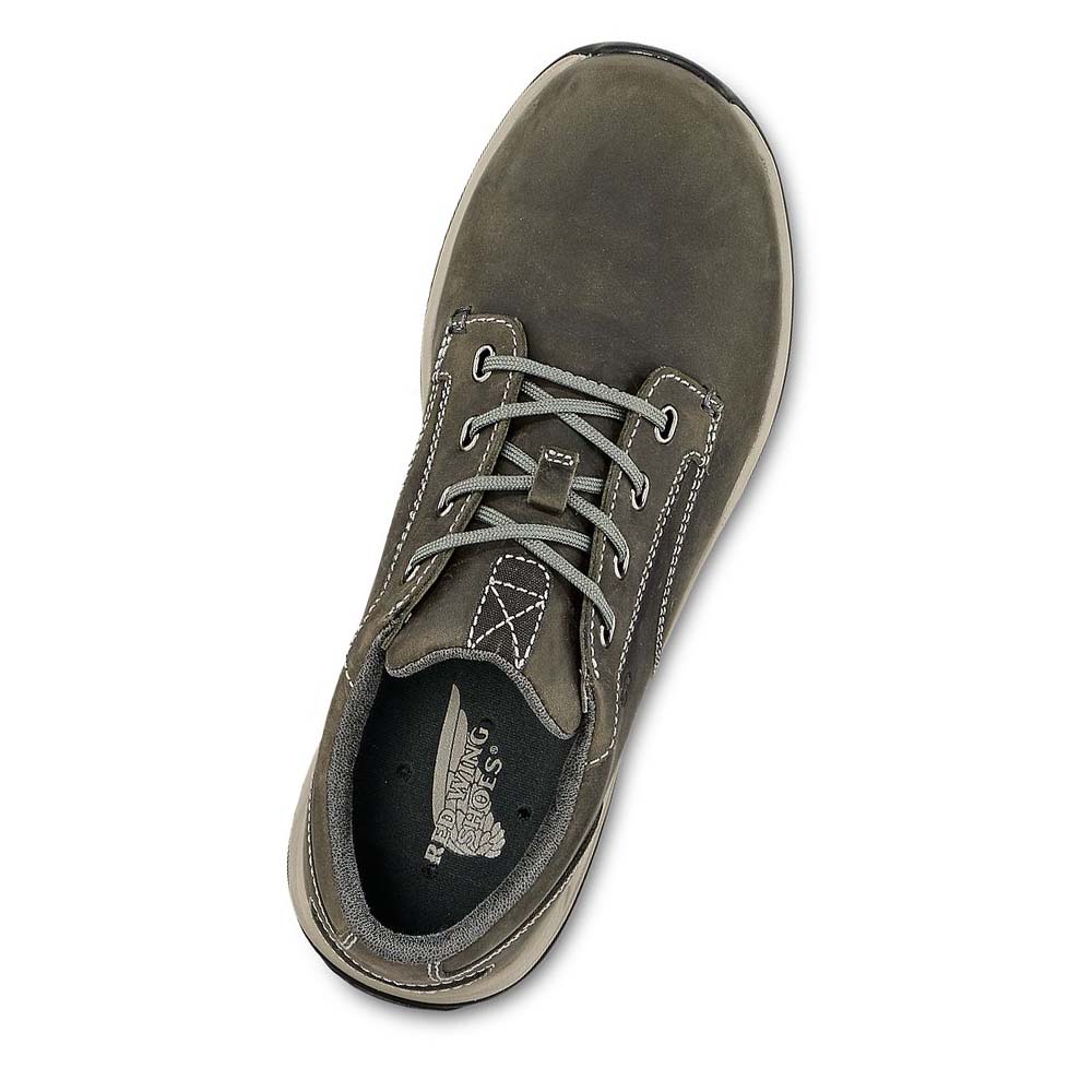 Olive Women's Red Wing ComfortPro Safety Toe Oxfords Shoes | AU109ILH