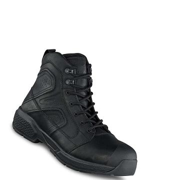 Black Men's Red Wing Exos Lite 6-inch Waterproof Safety Boots | AU33YXF