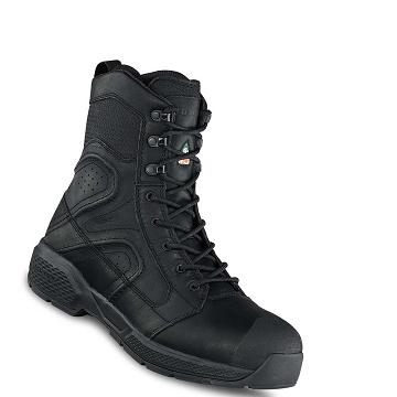 Black Men's Red Wing Exos Lite 8-inch Waterproof, CSA Safety Boots | AU338DFM