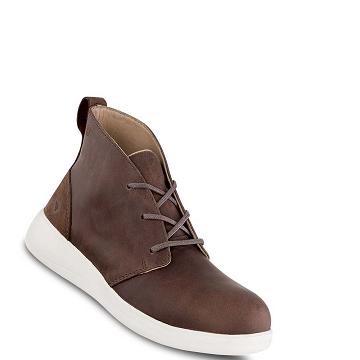 Brown Women's Red Wing Zero-G Lite Safety Toe Chukka Boots | AU141WNB