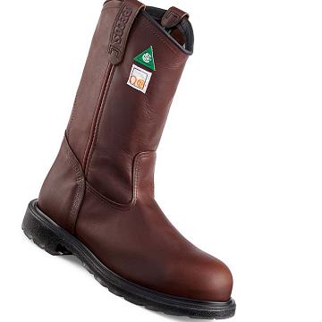 Burgundy Men's Red Wing SuperSole® 2.0 11-inch CSA Safety Toe Pull On Boots | AU226XYU