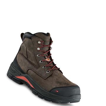 Taupe Men's Red Wing King Toe® ADC 6-inch Insulated, CSA Safety Toe Waterproof Boots | AU414GSO